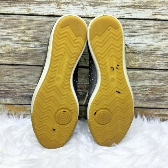 ecco metallic sneakers